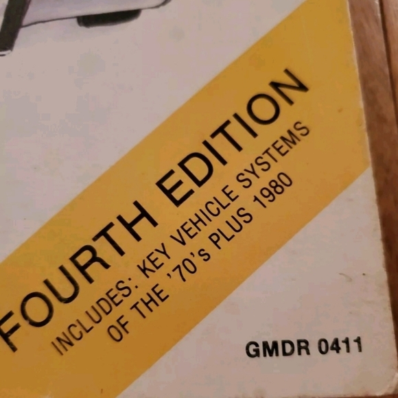 1978 GENERAL MOTORS DIAGNOSTIC AND REPAIR MANUAL 4TH EDITION - Picture 3 of 3